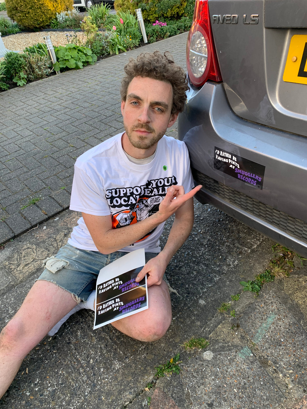Smugglers Records Bumper Sticker
