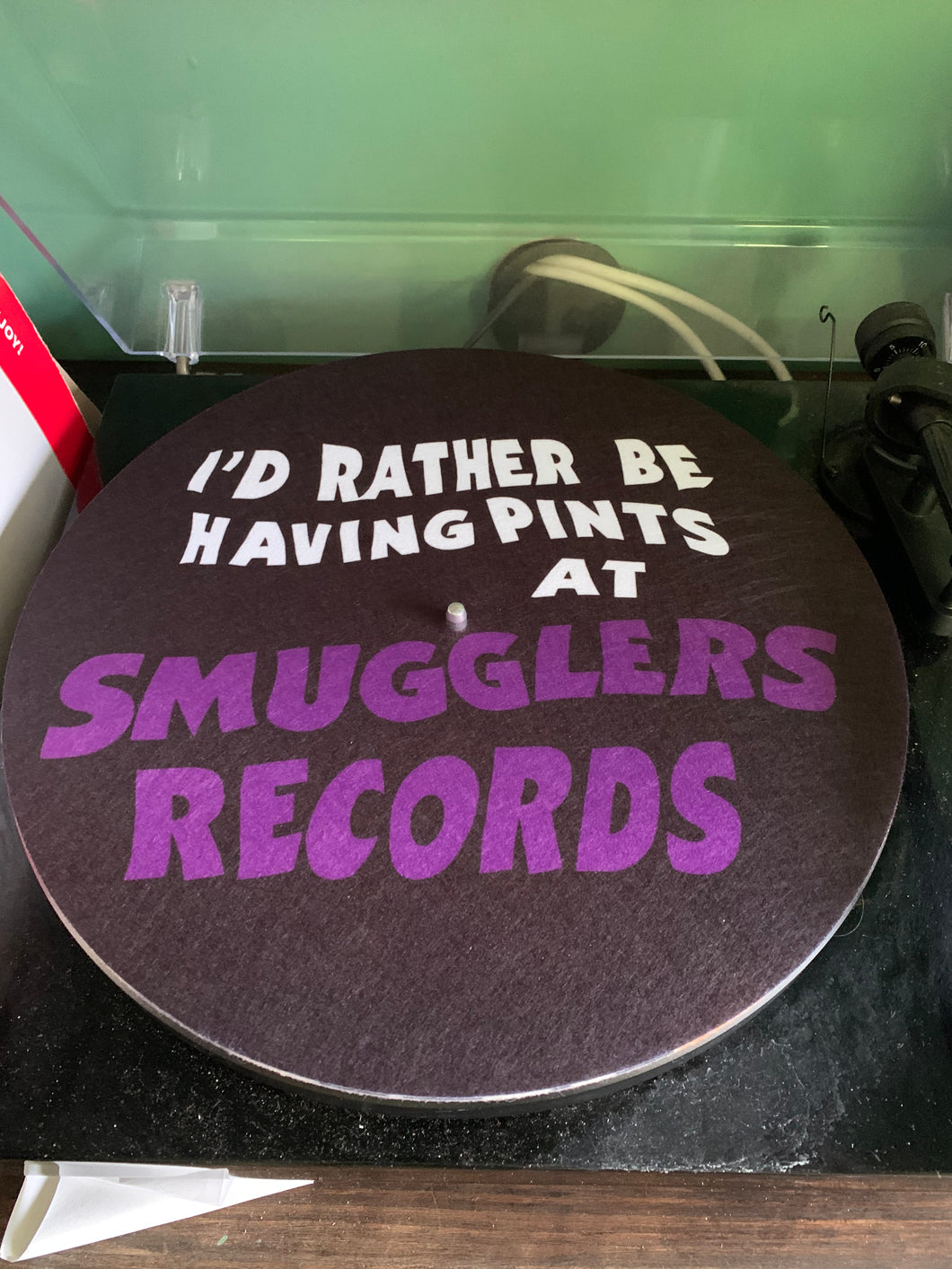 Smugglers Records Slipmats