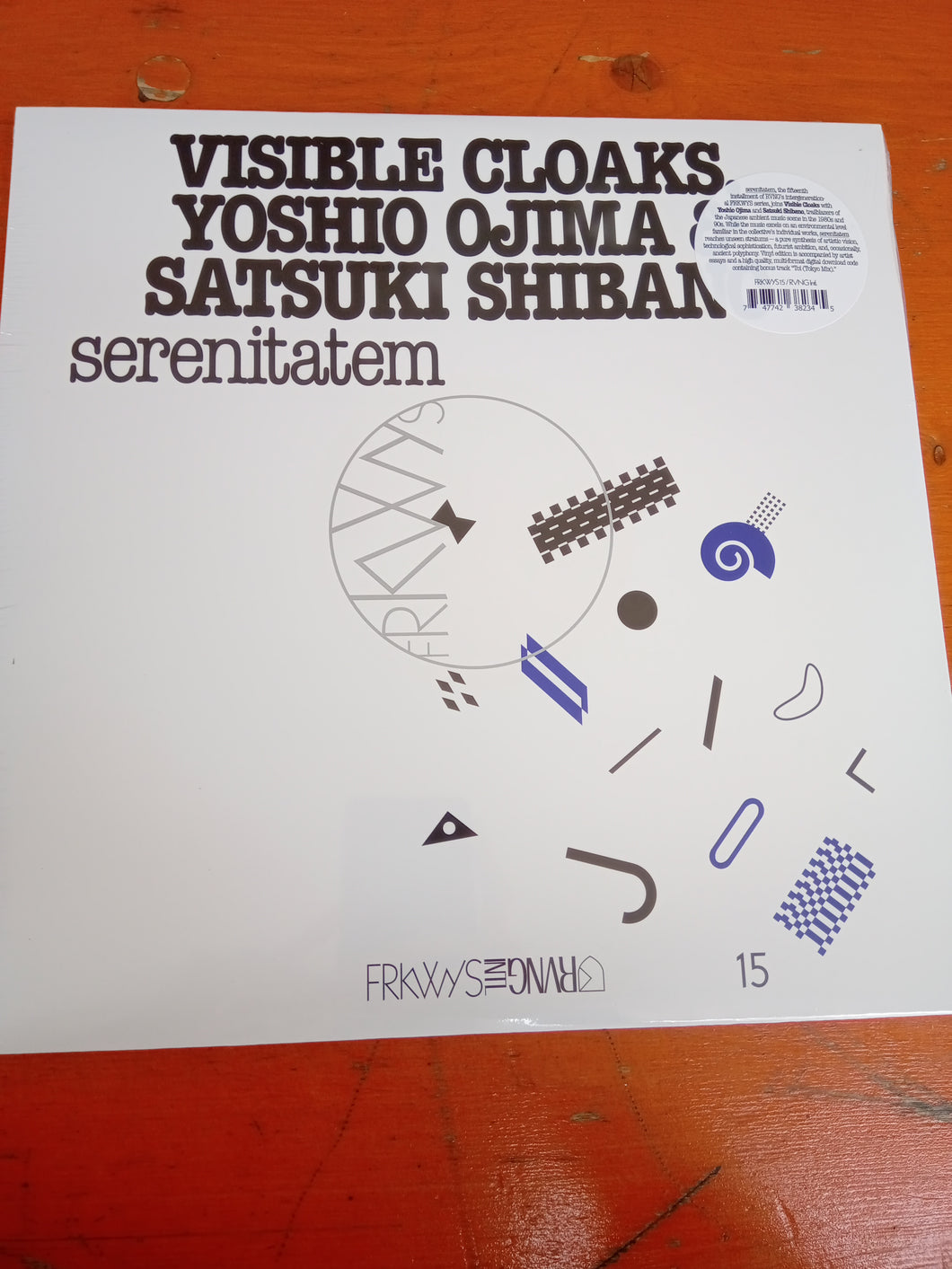 Visible Cloaks, Yoshio Ojima & Satsuki Shibano - FRKWYS Vol. 15: Serenitatem
