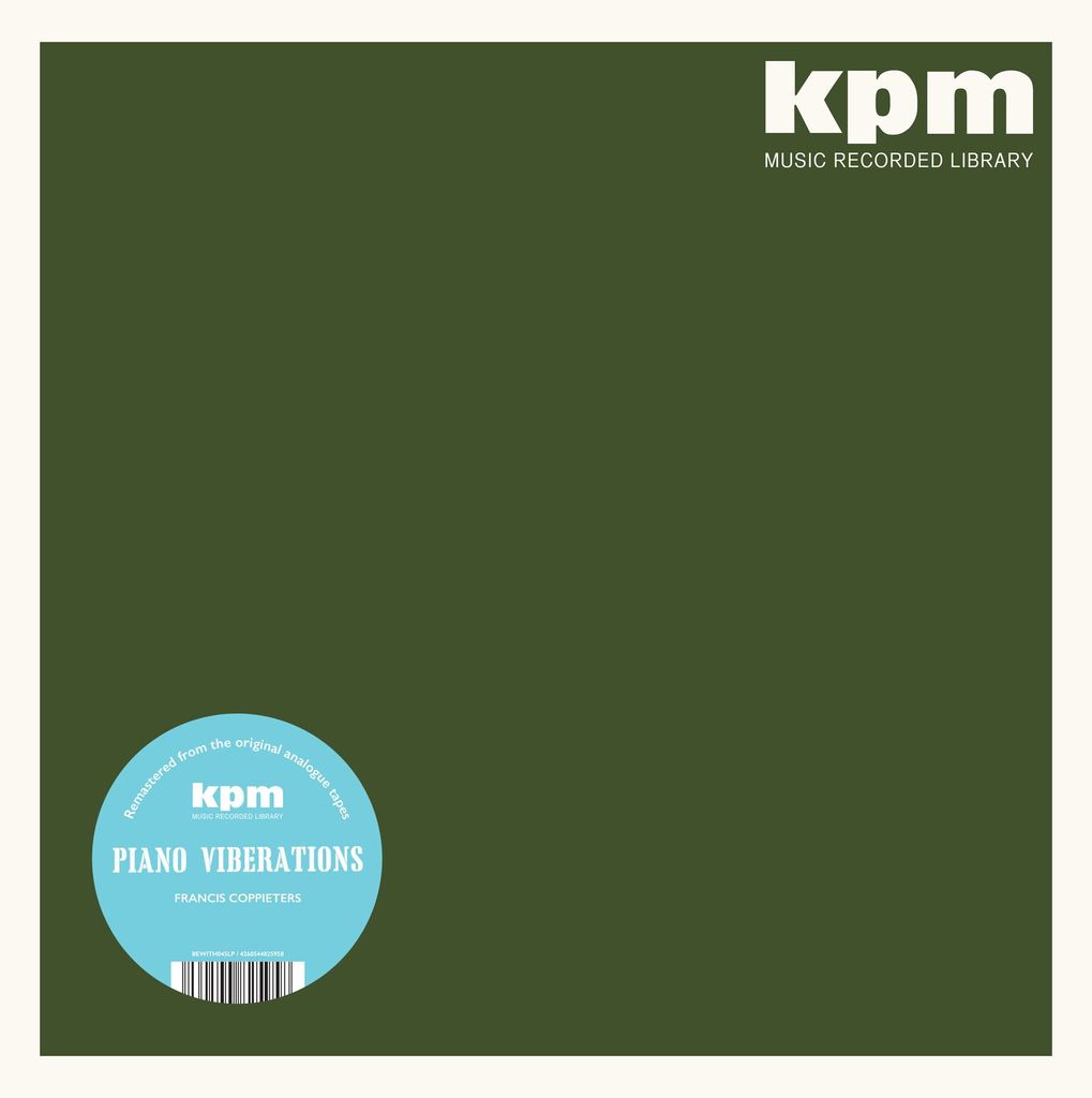 Francis Coppieters - Piano Vibrations LP (THE KPM Reissues)