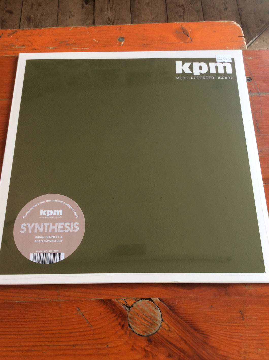 Alan Hawkshaw and Brian Bennett - Synthesis LP (THE KPM Reissues)