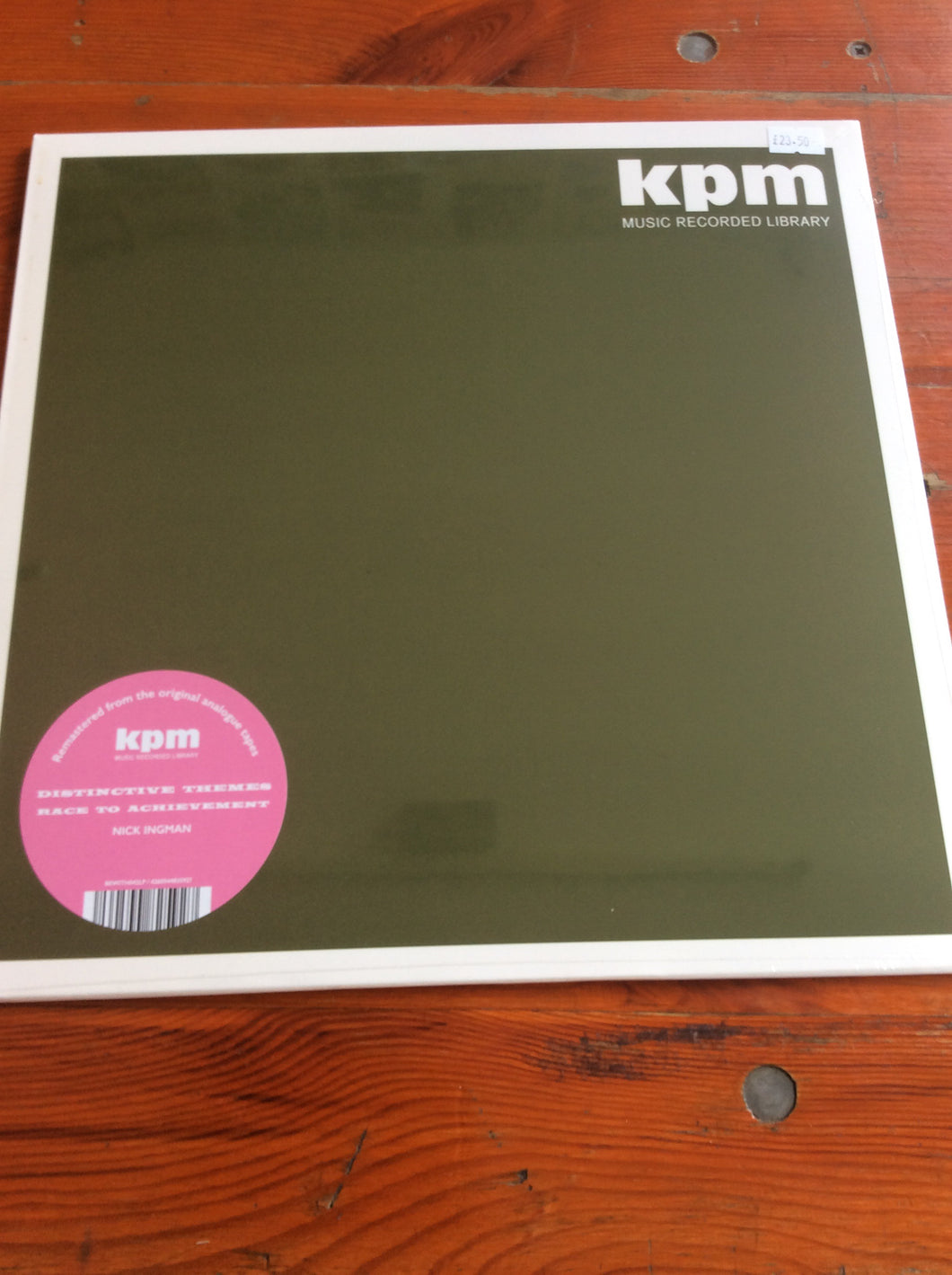 Nick Ingman - Distinctive Themes / Race To Achievement LP (THE KPM Reissues)