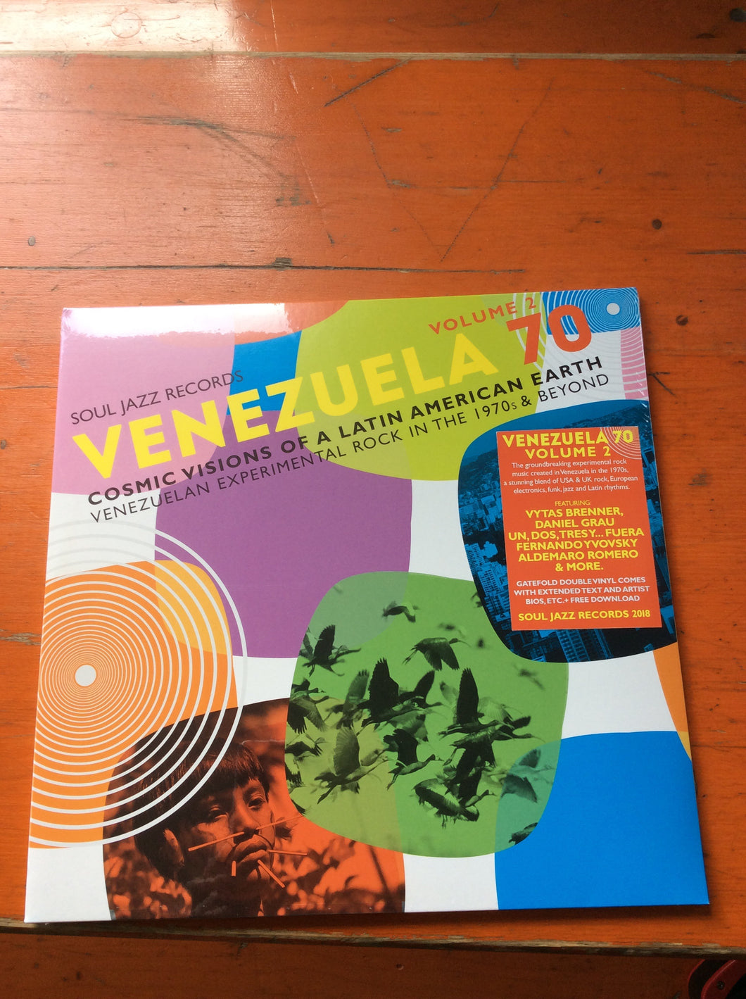 Various Artists / Soul Jazz Records Presents - VENEZUELA 70 Vol.2 - Cosmic Visions Of A Latin American Earth: Venezuelan Rock In The 1970s & Beyond